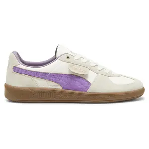 PUMA Womens X Sophia Chang Palermo Lace Up Sneakers Shoes Casual - Off White, Purple
