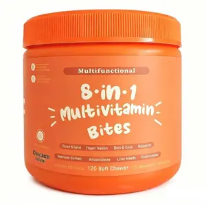 120 Chews Dog Multivitamin, Chewable Dog Vitamins and Supplements for Hip & Joints, Skin & Coat, Omega 3 Fish Oil for Dogs- Senior & Puppy Multivitamin- Chicken- 90ct boost immune dog treat chew pet treat soft