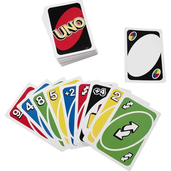Giant UNO Card Game – Large Deck Family Card Game for Kids & Adults, Color-Blind Accessible & Customizable
