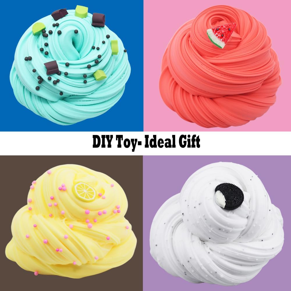 Butter Slime Kit 13/11 Pack, Kids Party Favors, Visual and Tactile Experience, Stress Relief Toy, Goody Bag Toys , Easter Gifts