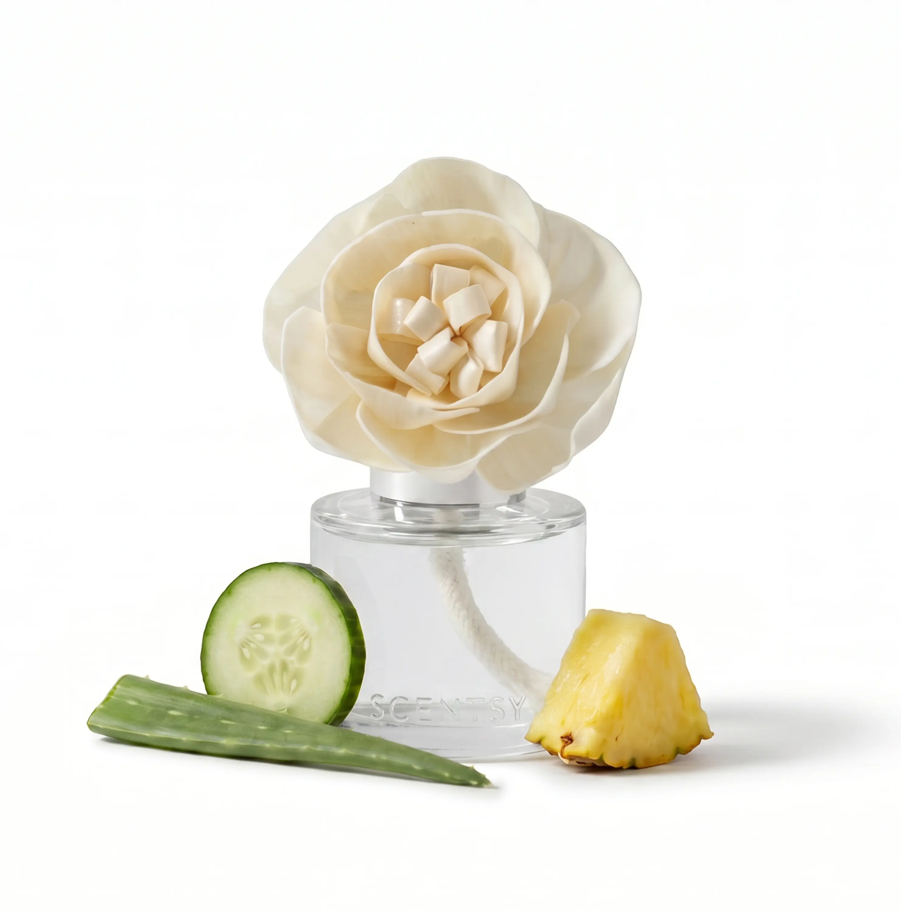 Scentsy Buttercup Belle Fragrance Flower, Home Diffuser, Aloe Water Cucumber, Amazon Rain Dahlia, Bora Bora Blossom Daisy, Provence Lavender Dahlia