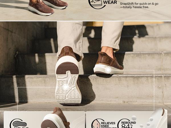 Bruno Marc Men's Hands Free Slip-on Sneakers Casual Shoes Loafers for Men Breathable Knit Comfortable Lightweight Walking Shoes