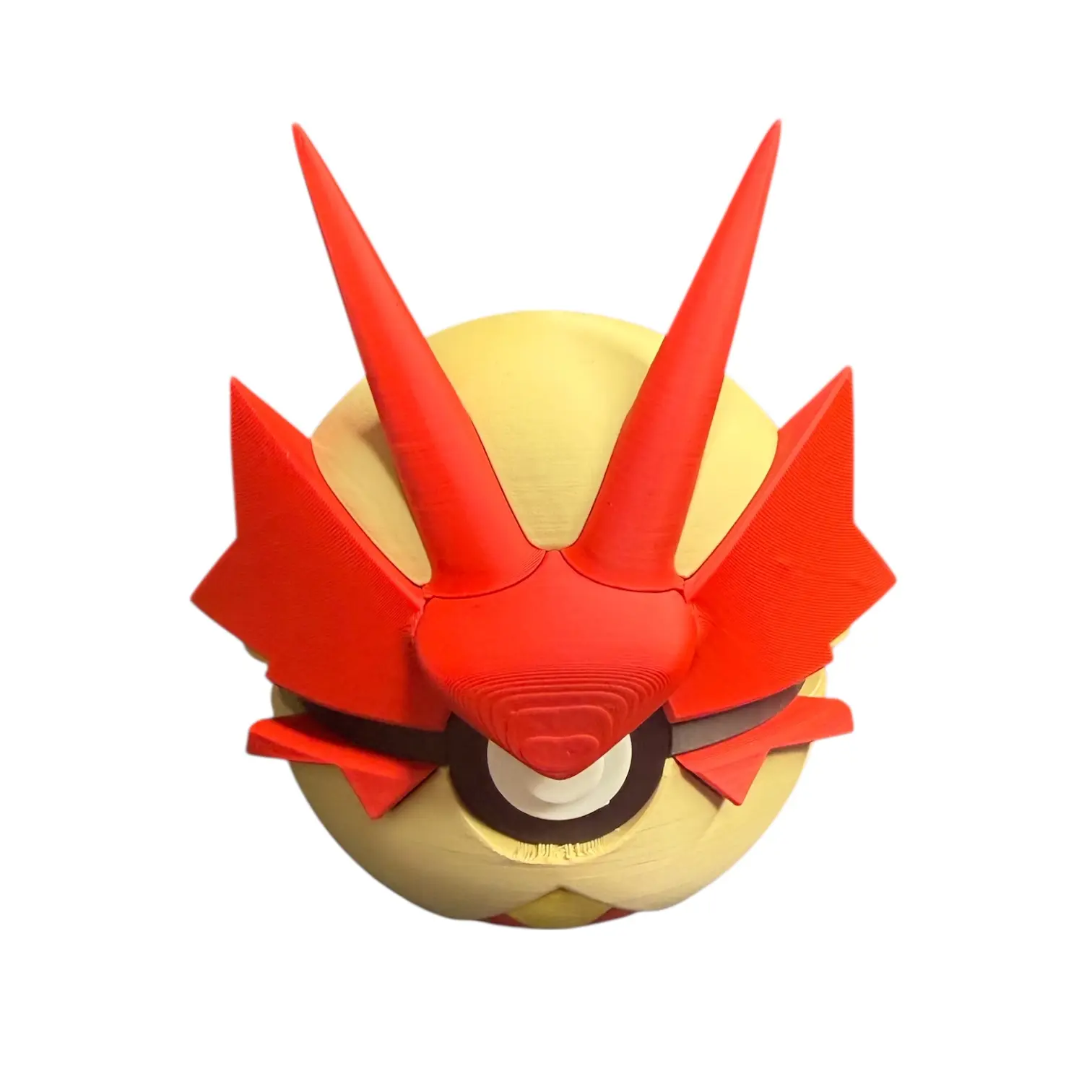 Blaziken Poke Ball-Inspired 3D Printed Anime Collectible Figurine, Home Decor Statue, Figurines