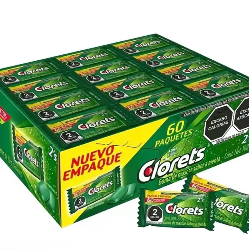 Clorets Chewing Gum-60 ct