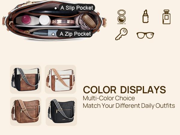 Telena Vegan Leather Crossbody Bags for Women Travel Shoulder Bag Hobo Bucket Bag Large Cross Body Purse Straps Replacement Gift Telena Vegan Leather Crossbody Bags for Women Travel Shoulder Bag Hobo Bucket Bag Large Cross Body Purse Straps Replacement Gift