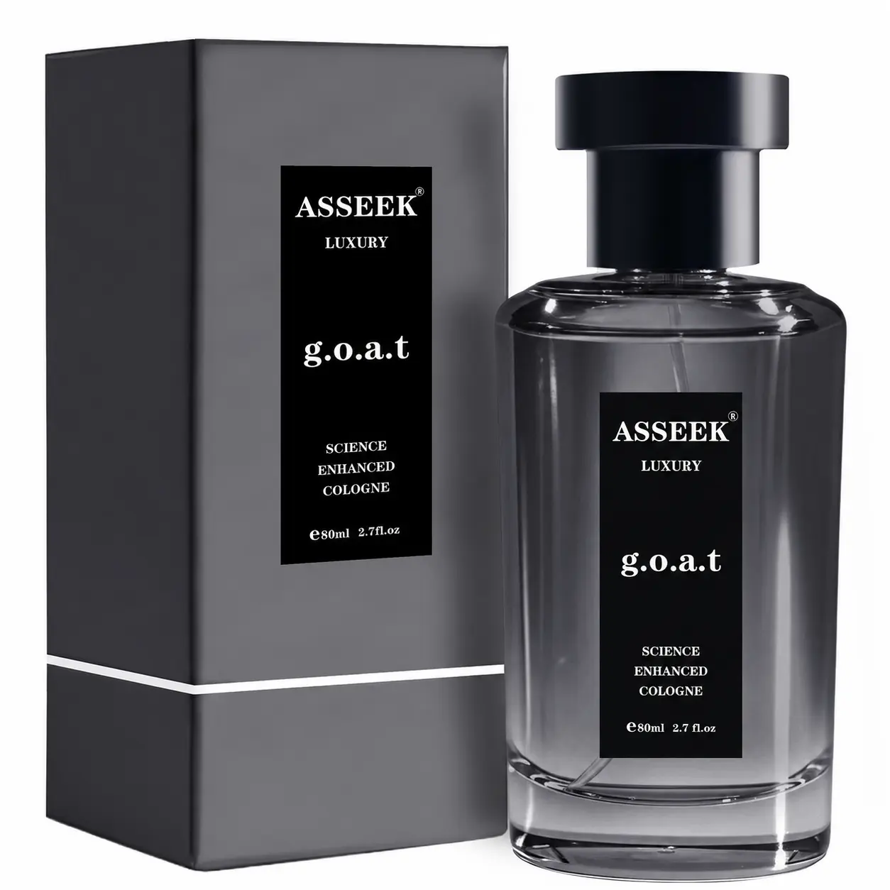 ASSEEK g.o.a.t Midnight Marine Man Men's Perfume-OceanAroma 80ml Woody Amber Fragrance Eau deParfum Long Lasting Cologne Gift -Edp Intense