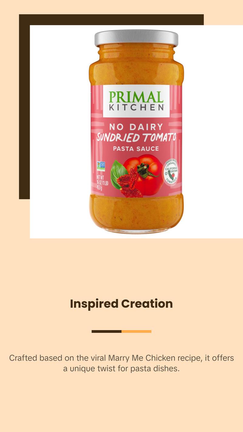 Sundried Tomato Pasta Sauce