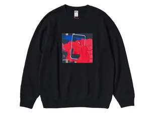 Kaws x Uniqlo Warhol Red Companion Crewneck 2024