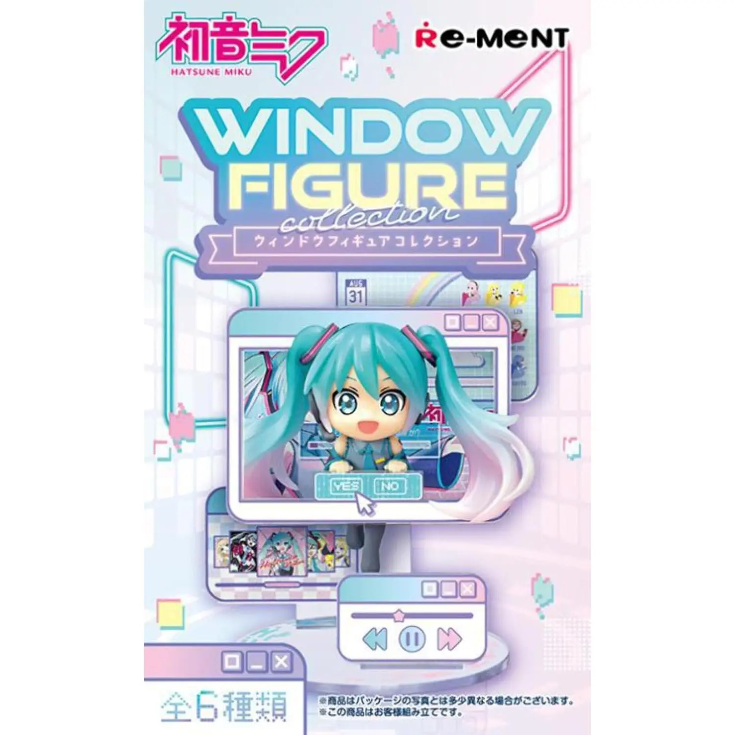 Miku Series Blind Box: Window Figure