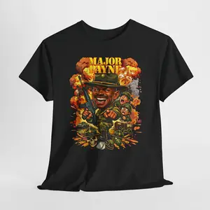 Major Payne Graphic Tee — Vintage Military Comedy Movie Shirt