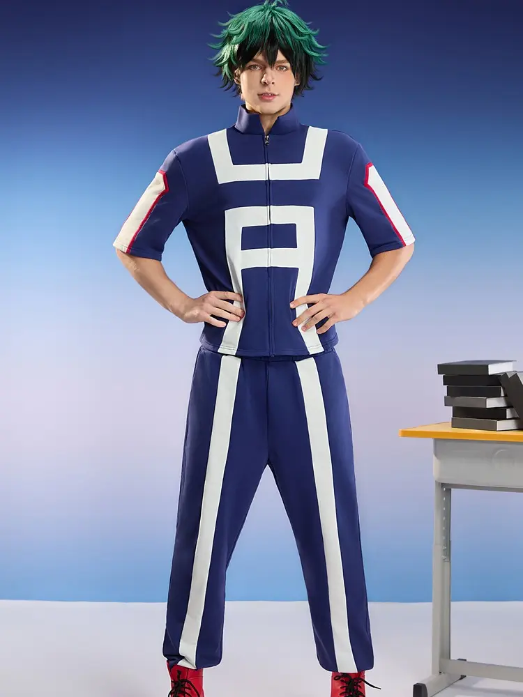 Officially Licensed My Hero Academia Training Uniform Set Cosplay Costume for Men