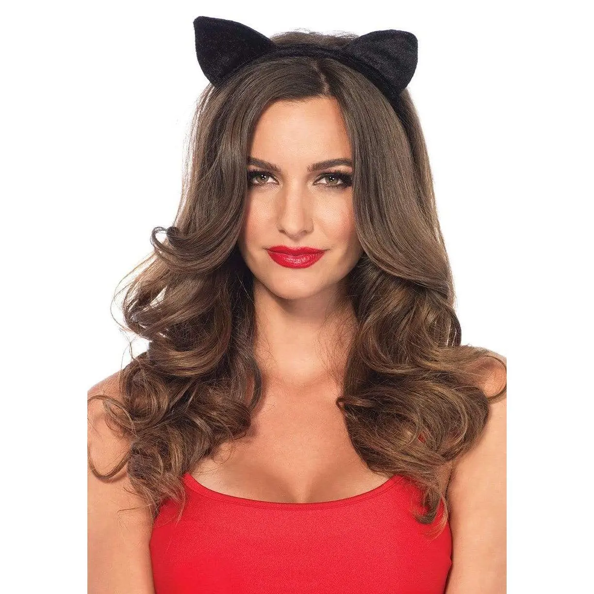 Velvet Black Cat Ears Costume Headband, Fashion, Female, Cute Kawaii Headbands, Women's Fashion, Funky, Animals, Girly Feminine Items, Black Headbands, Headbands For Women