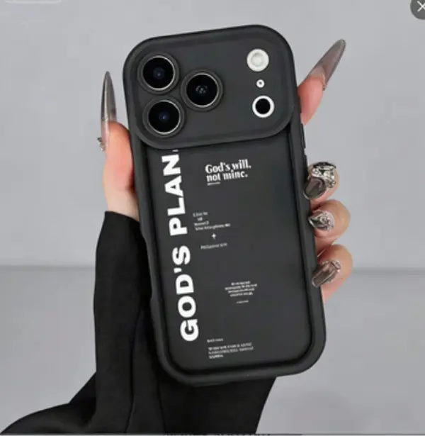 Faith Philippians 4:13 God's Plan Cross Soft Shockproof PC+TPU Protective Smartphone Case - Multi-Model Casing Cover for Faith Users, Compatible with iPhone 17,16 Pro Max,15 Plus,14,13,12,11,XS Max,XS,XR & Galaxy S25 Ultra,S24 Plus,S23, Accessories, Iphon