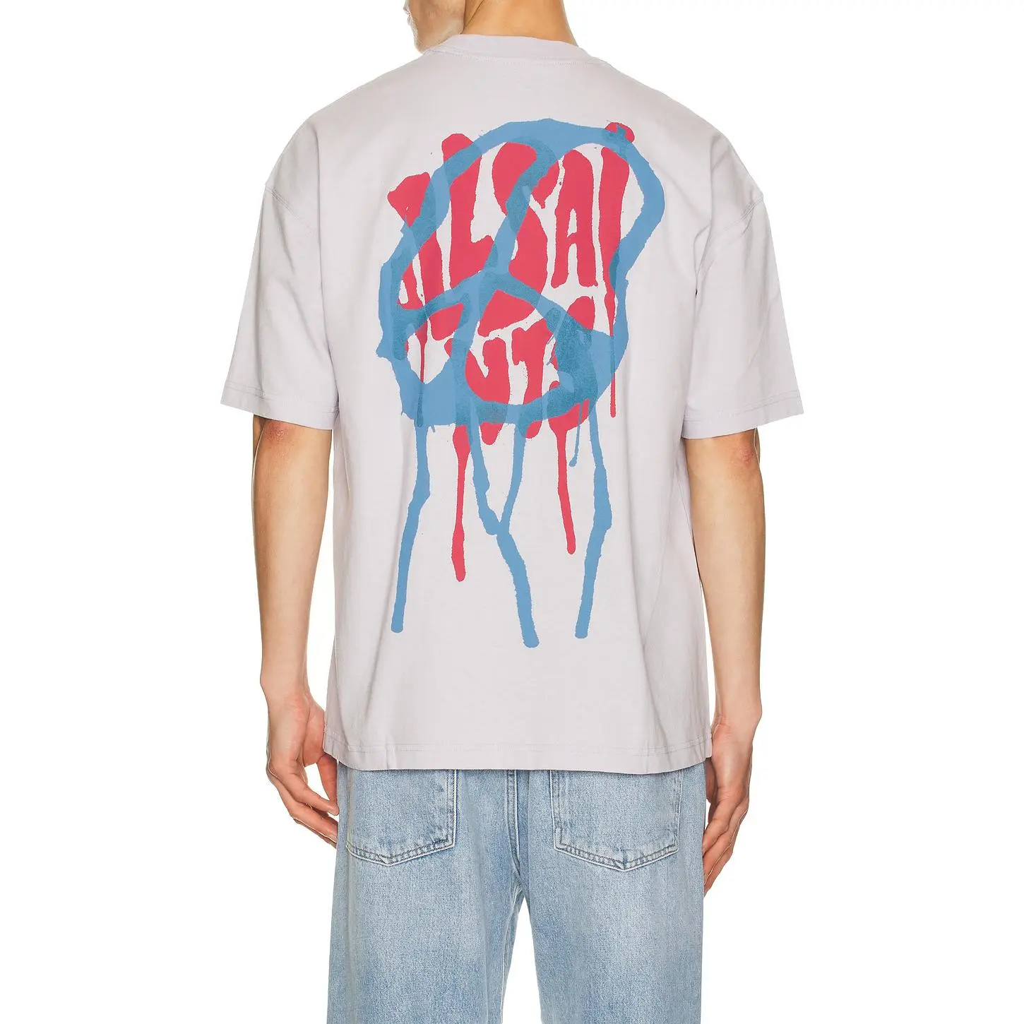 ALLSAINTS Runner Tee in Smoke Purple