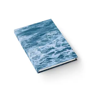Stairway to the Sea | Santa Cruz Ocean Hardcover Journal | Coastal Aesthetic Notebook for Mindfulness & Reflection