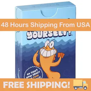 1-3 Pack Fish Card Game for Adults 2026 New Night Party Game Family Classic Interactive Fun Gag Gift for Friends Couples Co-workers 1 Piece quick easy setup