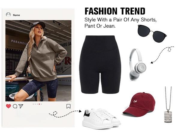 Zeagoo Live Womens Oversized Sweatshirts Half Zip Pullover 2024 Fall Trendy Fashion Outfits Drop Shoulder Tunic Pullover Tops Christmas Hoodie Baggy