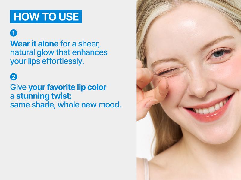 fwee 3D Changing Gloss | Lip Gloss, High shining, Long-lasting, Moisturizing finish | 4 Colors