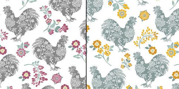 Chalk Barn Fabric Collection - Chalk Block Print Red Chalk Barn Fabric Collection - Chalk Block Print Red