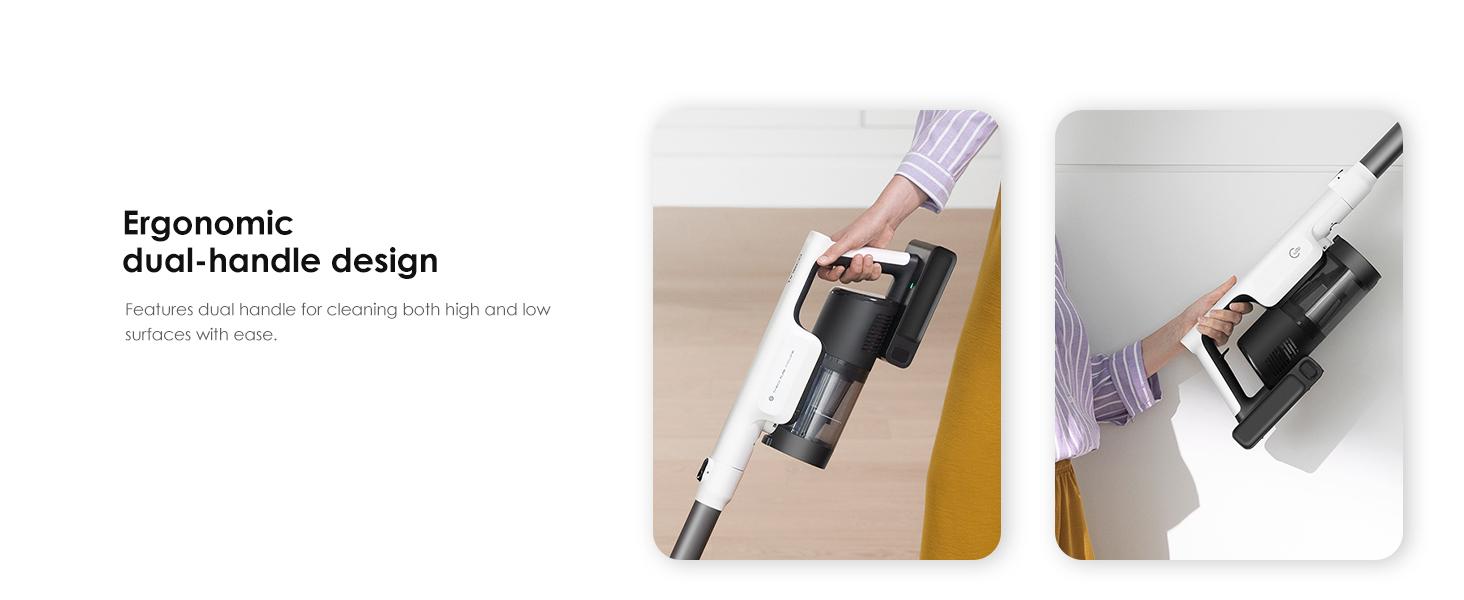 Tineco PURE ONE Station 5 Cordless Smart Vacuum with 2.5L Auto Dust Base Full-Path Self-Cleaning 175W Suction ZeroTangle Tech iLoop Smart Sensor for Hard Floor & Carpet