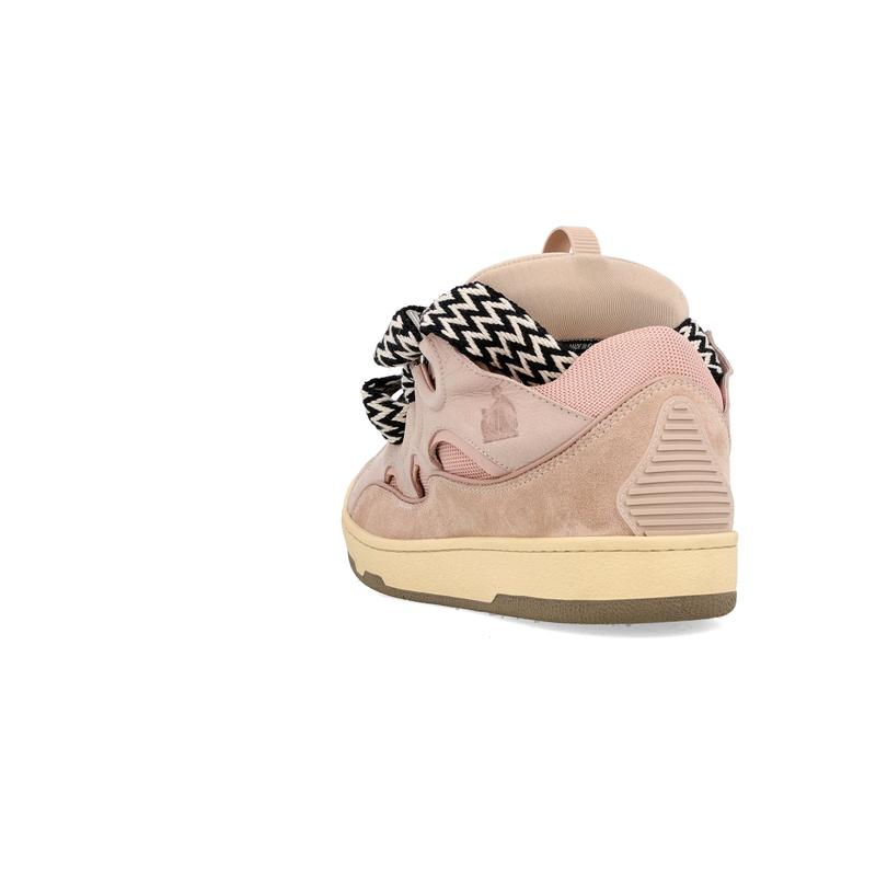 Lanvin Curb Leather Sneakers