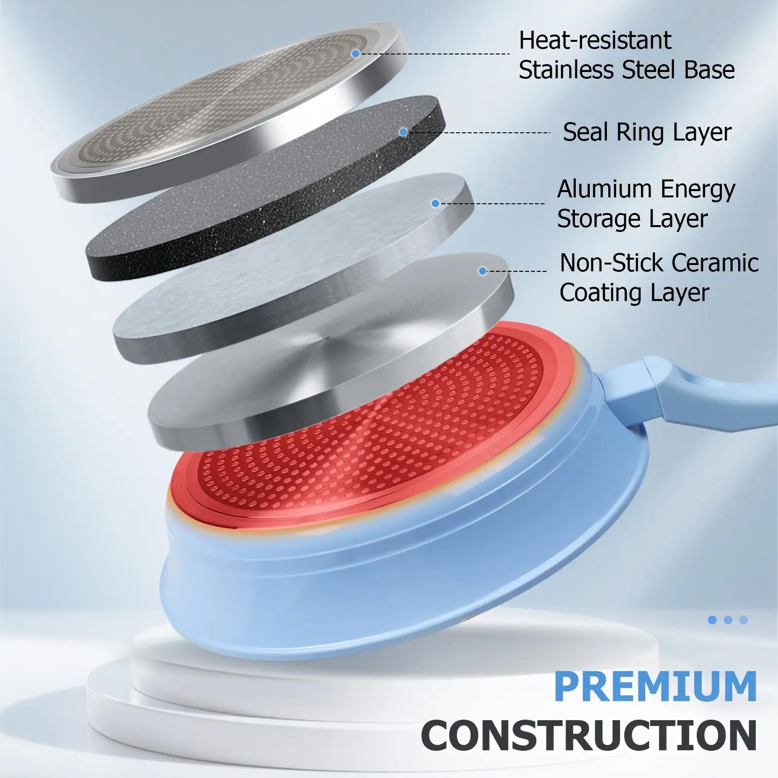 MGKKT Premier Hard-Anodized Nonstick Cookware 11-Piece Pots and Pans Set Dishwasher and Oven Safe with MineralShield Nonstick Technology Durable and Versatile Kitchen Cookware Outdoors  black friday deals 2025 blackfriday TiktokShopBlackFriday