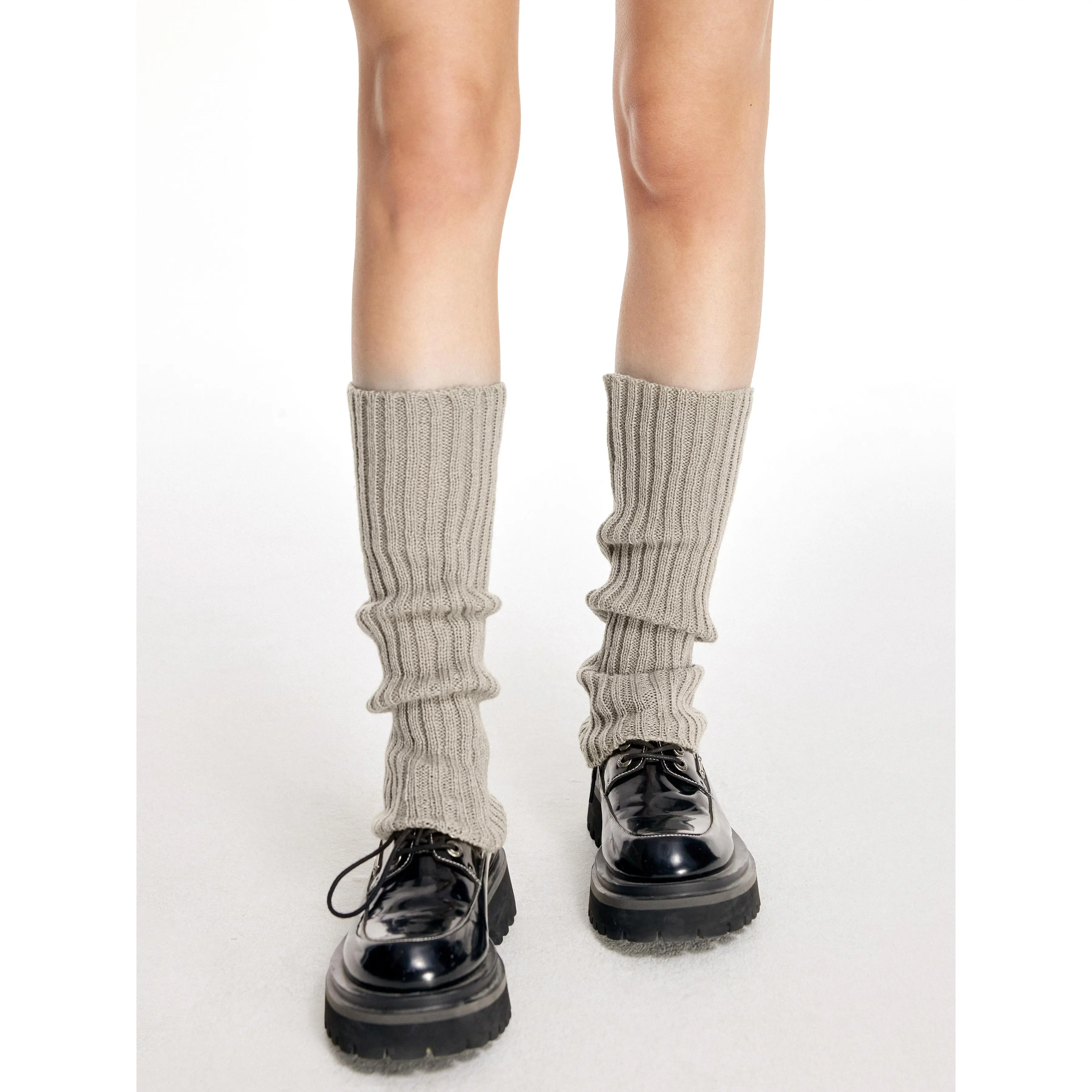 Cider [6 colors, One Size] Solid Thin Leg Warmers