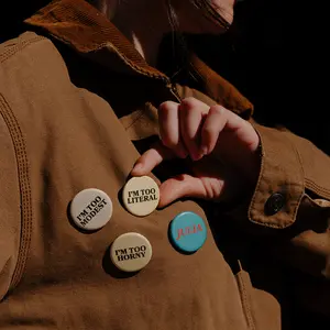 Too Much Button 4 Pack