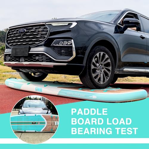 Niphean outdoor Inflatable Stand Up Paddle Board with SUP Accessories, Anti-Slip EVA Deck, 10’6’’ Inflatable Paddleboard for Adults & Youth of All Skill Level Niphean outdoor Inflatable Stand Up Paddle Board with SUP Accessories, Anti-Slip EVA Deck, 10’6’’ Inflatable Paddleboard for Adults & Youth of All Skill Level