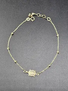 14K Gold Bracelet - Turtle