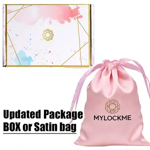 [NEW] 1 Piece Package Box Or SatinBag For Human Hair Wigs MYLOCKME
