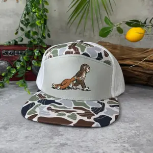 Monkey Punch Embroidered Retro Hat Trucker Hat Many Colors Snapback Hat, Unisex Casual Street Style, Gift Idea For Her Him, Unisex Everyday Wear