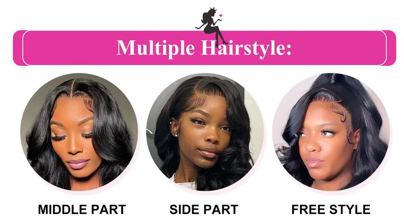 Body Wave Pre Cut Lace Pre Plucked Hairline 13*4 Wear Go Wig HD Lace Front Glueless Wig BGMgirl