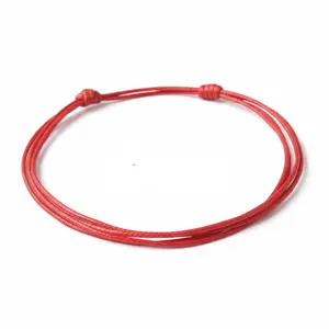 Pinellas String Anklet Handmade Trendy Jewelry Red