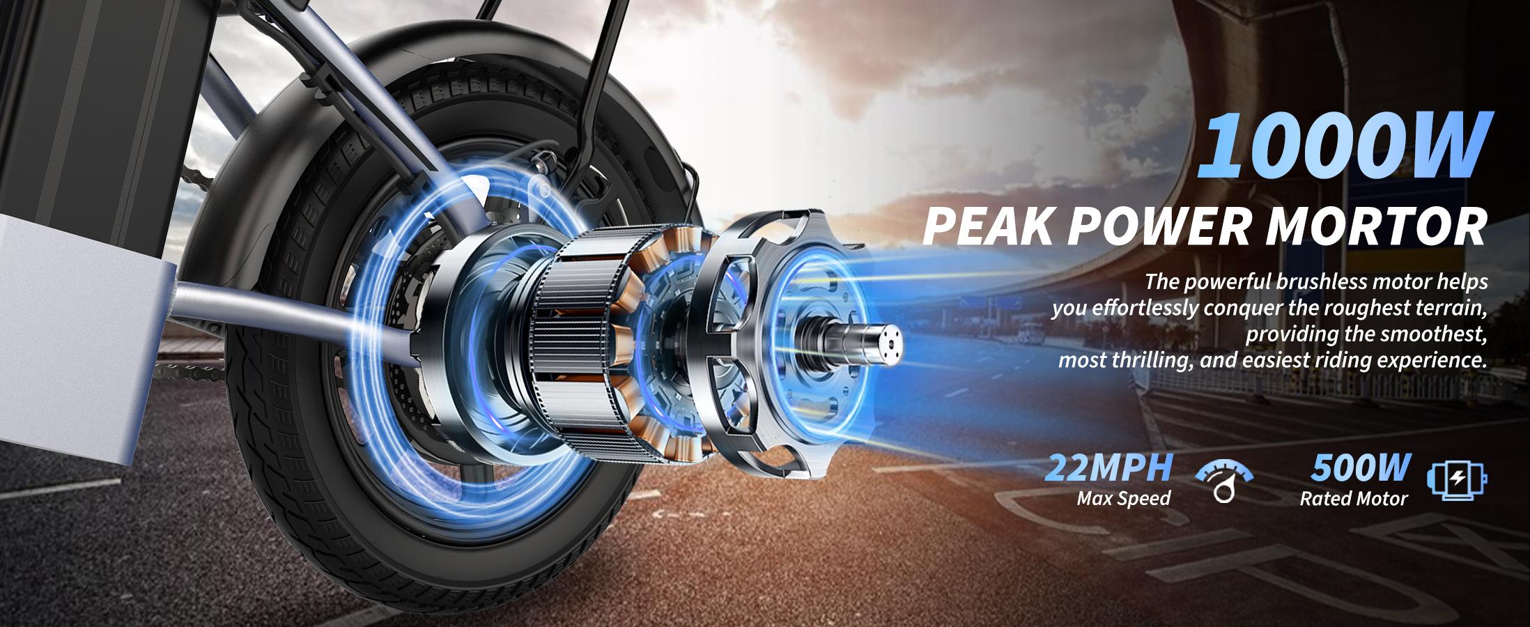 US 2025 Electric Bike for Adults 48V 10.4/15.6 Ah Folding Electric Bike 35/55 Mile Range 750W Peak Motor Up to 22 MPH, 14" 2 Seater Electric Bicycle with Multi-Shock Absorption, E-Bikes for Commute, Smart APP US 2025 Electric Bike for Adults 48V 10.4/15.6 Ah Folding Electric Bike 35/55 Mile Range 750W Peak Motor Up to 22 MPH, 14" 2 Seater Electric Bicycle with Multi-Shock Absorption, E-Bikes for Commute, Smart APP