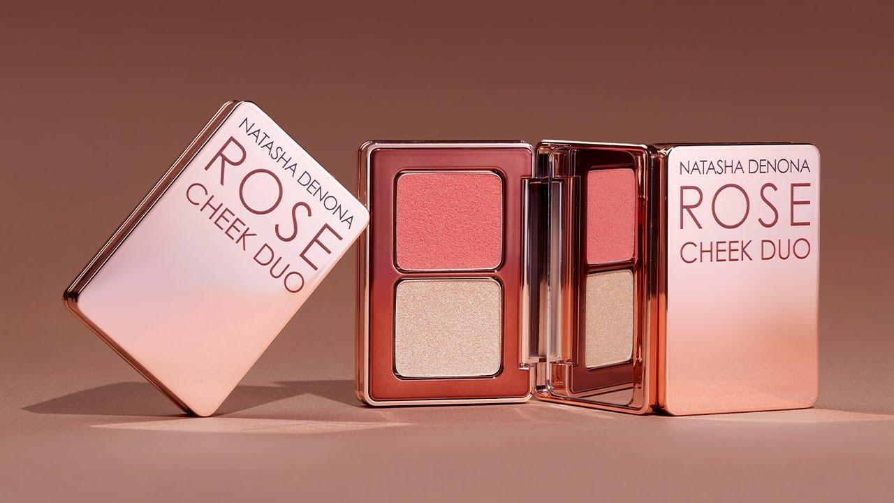 Natasha Denona Mini Rose Cheek Duo - Blush, Makeup, Cream, Radiant Cosmetic for a Radiant Look Natasha Denona Mini Rose Cheek Duo - Blush, Makeup, Cream, Radiant Cosmetic for a Radiant Look