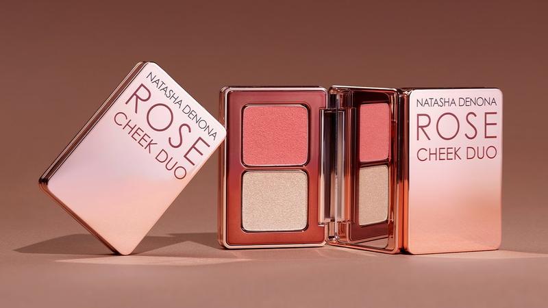 Natasha Denona Mini Rose Cheek Duo - Blush, Makeup, Cream, Radiant Cosmetic for a Radiant Look