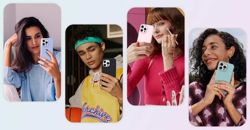 ORNARTO Silicone Case for iPhone 17 16 15 14 13 12 Series, Made of Genuine Liquid Silicone, Full-Body Protection for Smartphones, Silky-Soft Touch Cellphone Case, Inner Anti-Scratch Microfiber Lining, Multi-Color available for Women Girl Travel Spring