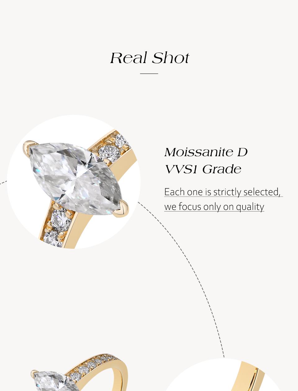 ATTAGEMS D VVS1 Color Marquise Shape 1CT Lab-Created Moissanite Ring for Women Men Unisex 925 Sterling Silver Engagement Wedding Rings Gift Jewelry Casual R291 SpringStatements ATTAGEMS D VVS1 Color Marquise Shape 1CT Lab-Created Moissanite Ring for Women Men Unisex 925 Sterling Silver Engagement Wedding Rings Gift Jewelry Casual R291 SpringStatements