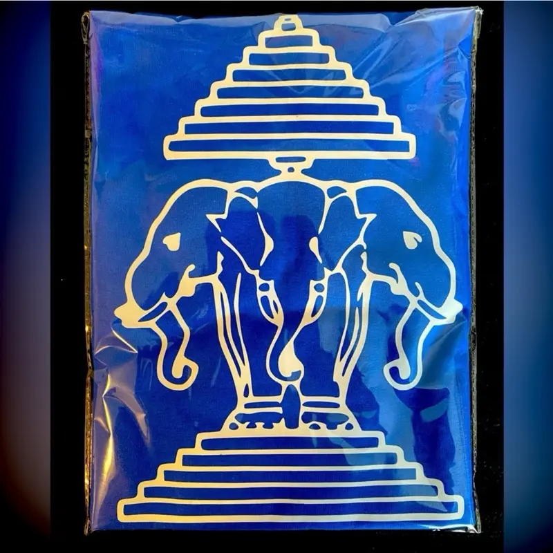 Laos - 3 Headed Elephants T-Shirt