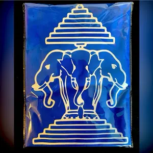 Laos - 3 Headed Elephants T-Shirt