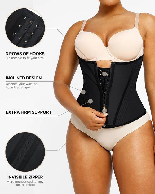 Shapellx Tummy Control NeoSweat Core Control Latex Comfort Shapewear With Zipper Sales