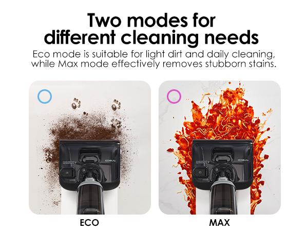 TINECO FLOOR ONE i5 Stretch Wet Dry Vacuum Cleaner 20kPa Powerful Suction 180° Lay-flat Anti-Tangle Dual-sided Edge Cleaning 30 Minutes Runtime Large Capacity Water Tanks