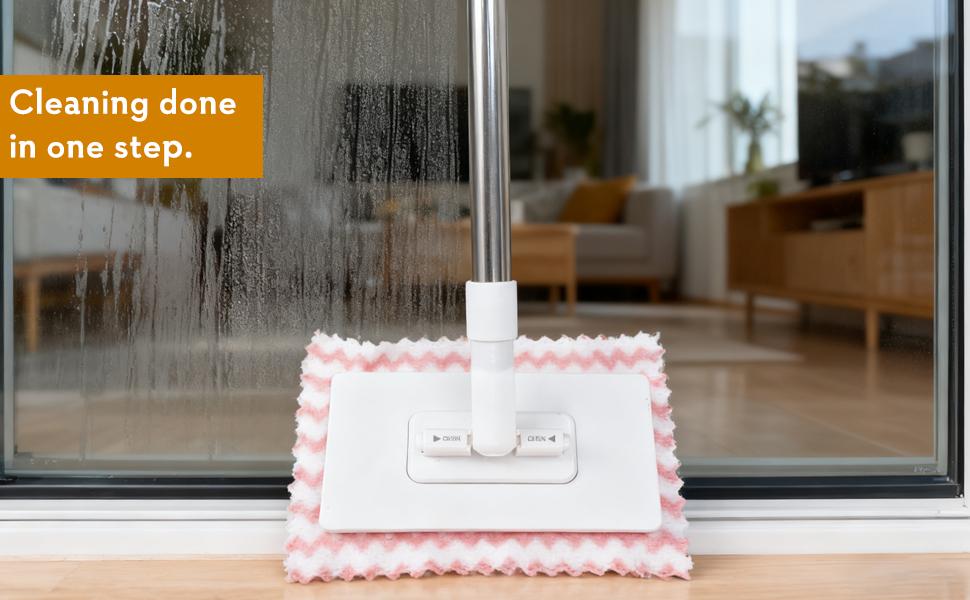 Mini Reusable Clamp Mop – Multi-Functional, Secure Hold for Paper Towels, Rags, and Wipes, Includes 10 Cloths for Easy and Versatile Cleaning, Ideal for Lazy Person's Use.HY Mini Reusable Clamp Mop – Multi-Functional, Secure Hold for Paper Towels, Rags, and Wipes, Includes 10 Cloths for Easy and Versatile Cleaning, Ideal for Lazy Person's Use.HY