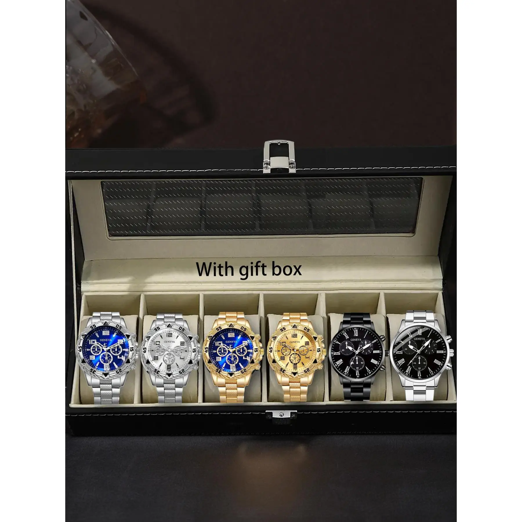 Geneva steel strip 6-piece set (no box)