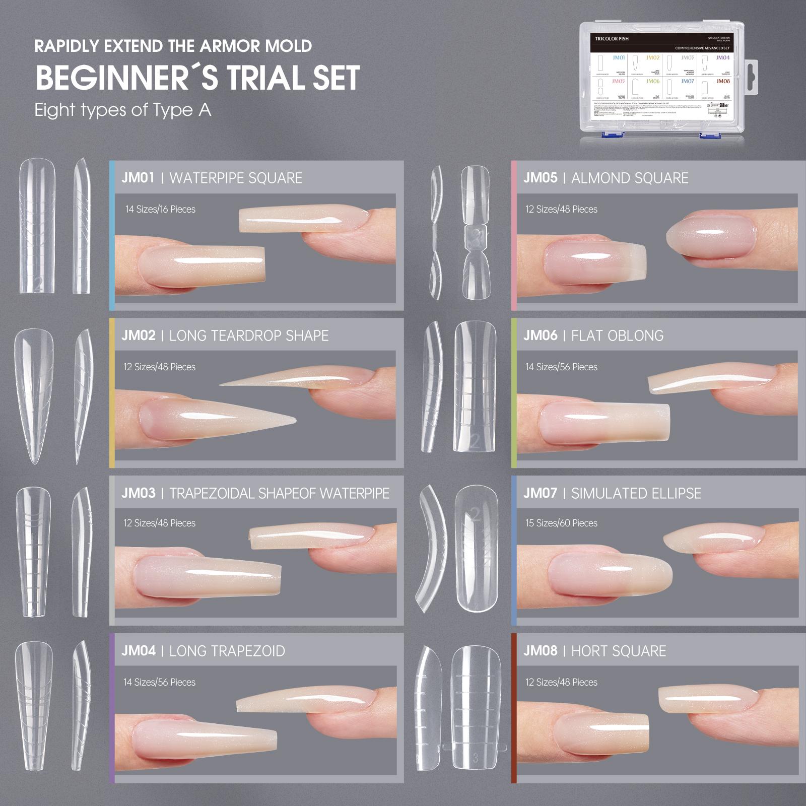 TRICOLOR FISH Clear 3D Sculpting Gel for Nail Art, 15g Solid Nail Gel Non-Sticky Hard Builder Gel for Carving, Molding and Building