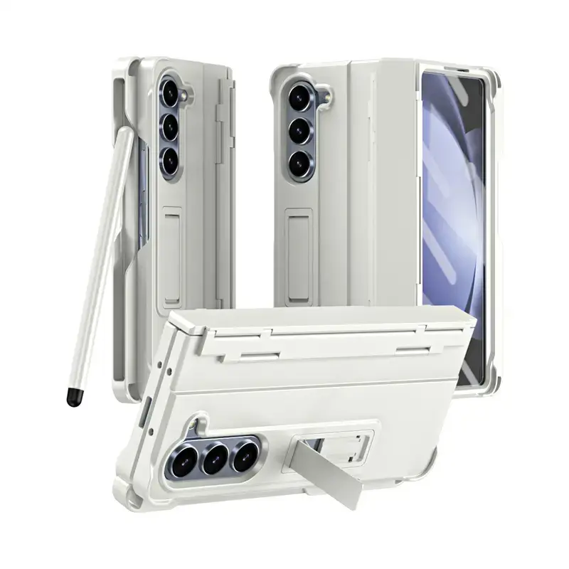 For Samsung Galaxy Z Fold 8Ultra 7 6 5 4 5G 360° Full Protection With S Pen & Pen Holder Hinge Screen Protect Film Bracket Phone Case