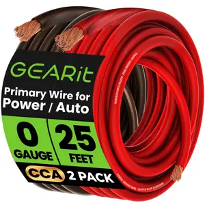 1/0 Gauge CCA Electrical Power Ground Wire 1/0 Gauge CCA Electrical Power Ground Wire