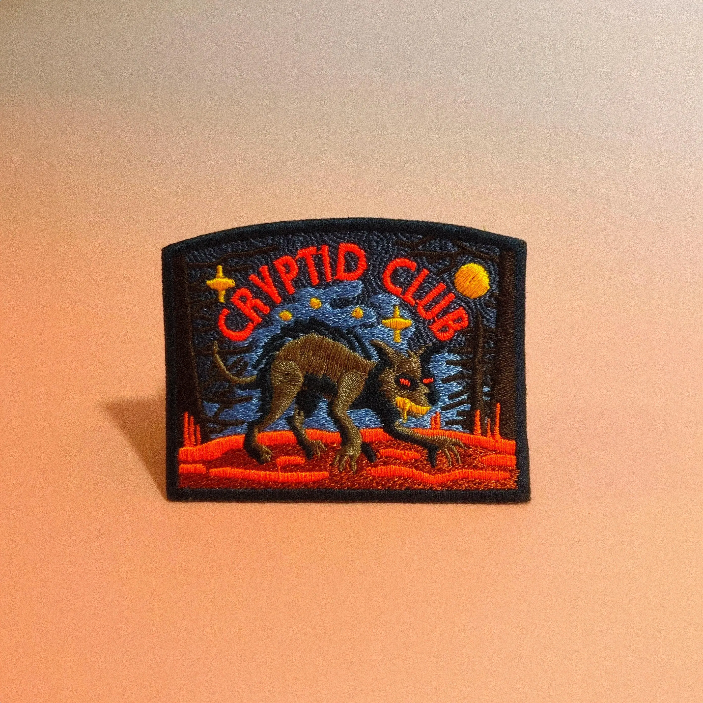 Cryptid Club Chupacabra Patch
