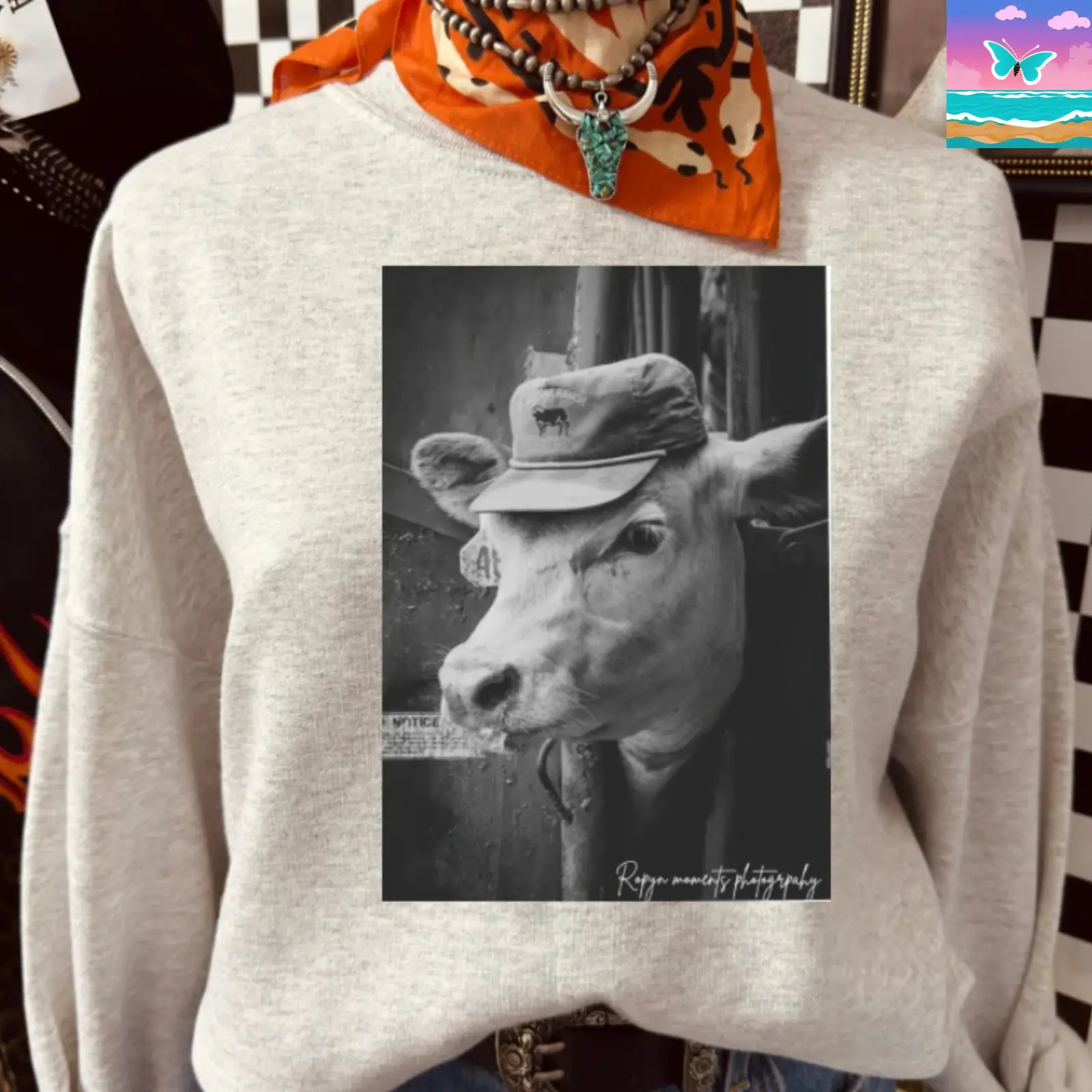 The ranch hand Crewneck & T-shirt, Western cowboy Graphic Hoodie, Trending western Graphic Hoodie, Western Boutique, Handmade, cowboy stuff, western sweatshirt, Outdoorsy gifts